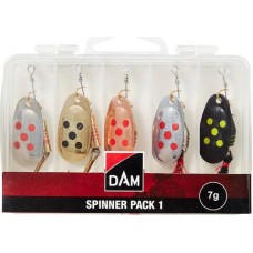 DAM Spinner Pack 1 7g 5pk